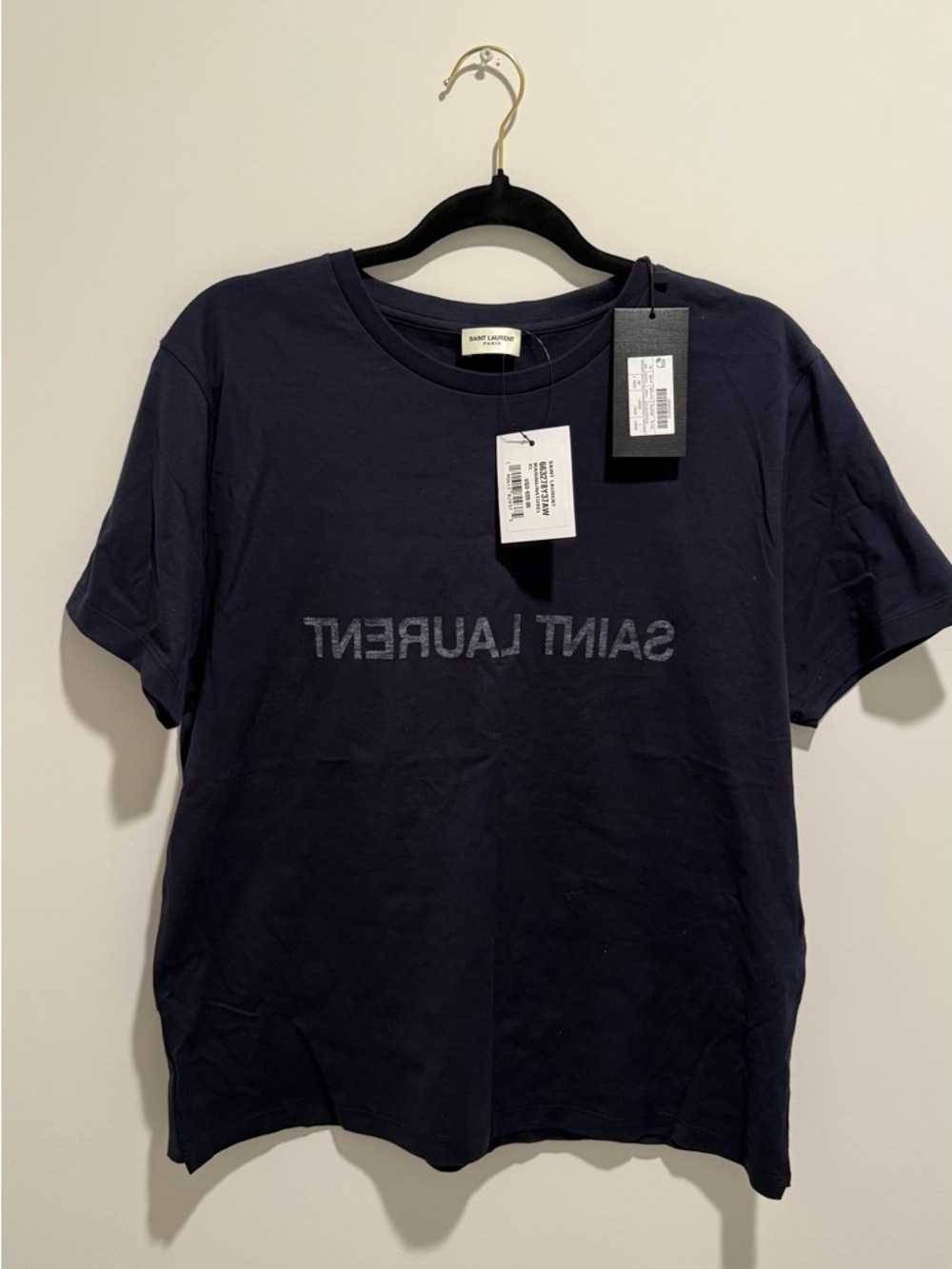 Saint Laurent Reverse Logo T-Shirt